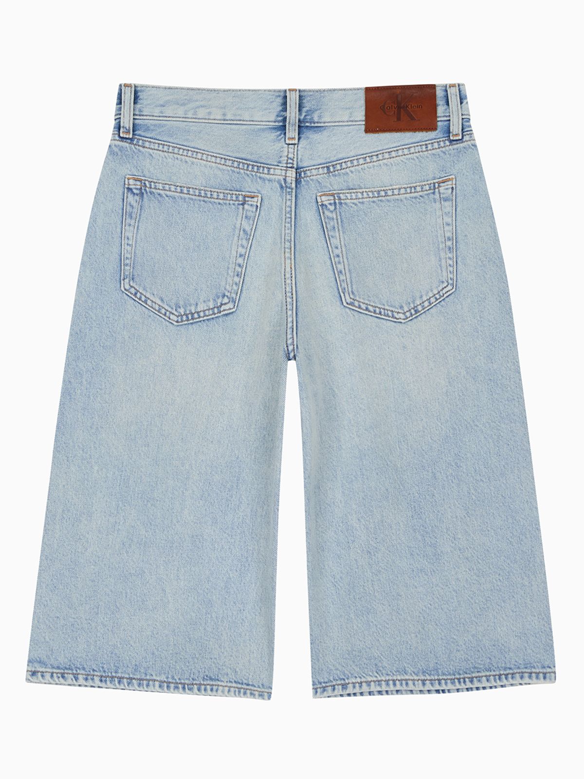 캘빈클라인 진(CALVIN KLEIN JEANS) 여성 텐셀 데님 롱쇼츠 47F772G SLD
