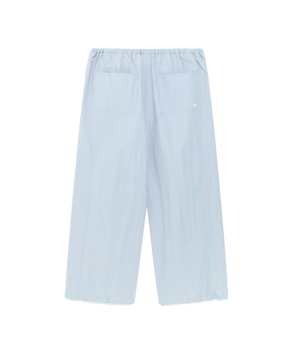 더콜디스트모먼트(THE COLDEST MOMENT) TCM mini logo nylon pants (sky blue)