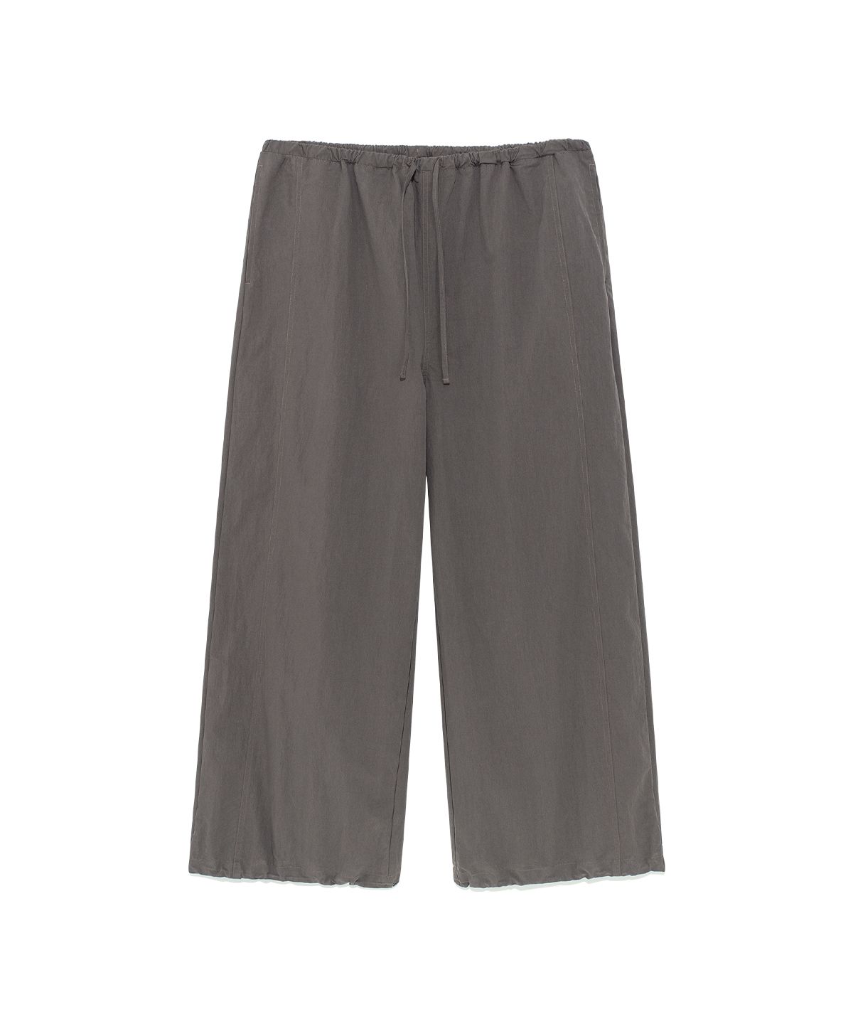 더콜디스트모먼트(THE COLDEST MOMENT) TCM mini logo nylon pants (brown)