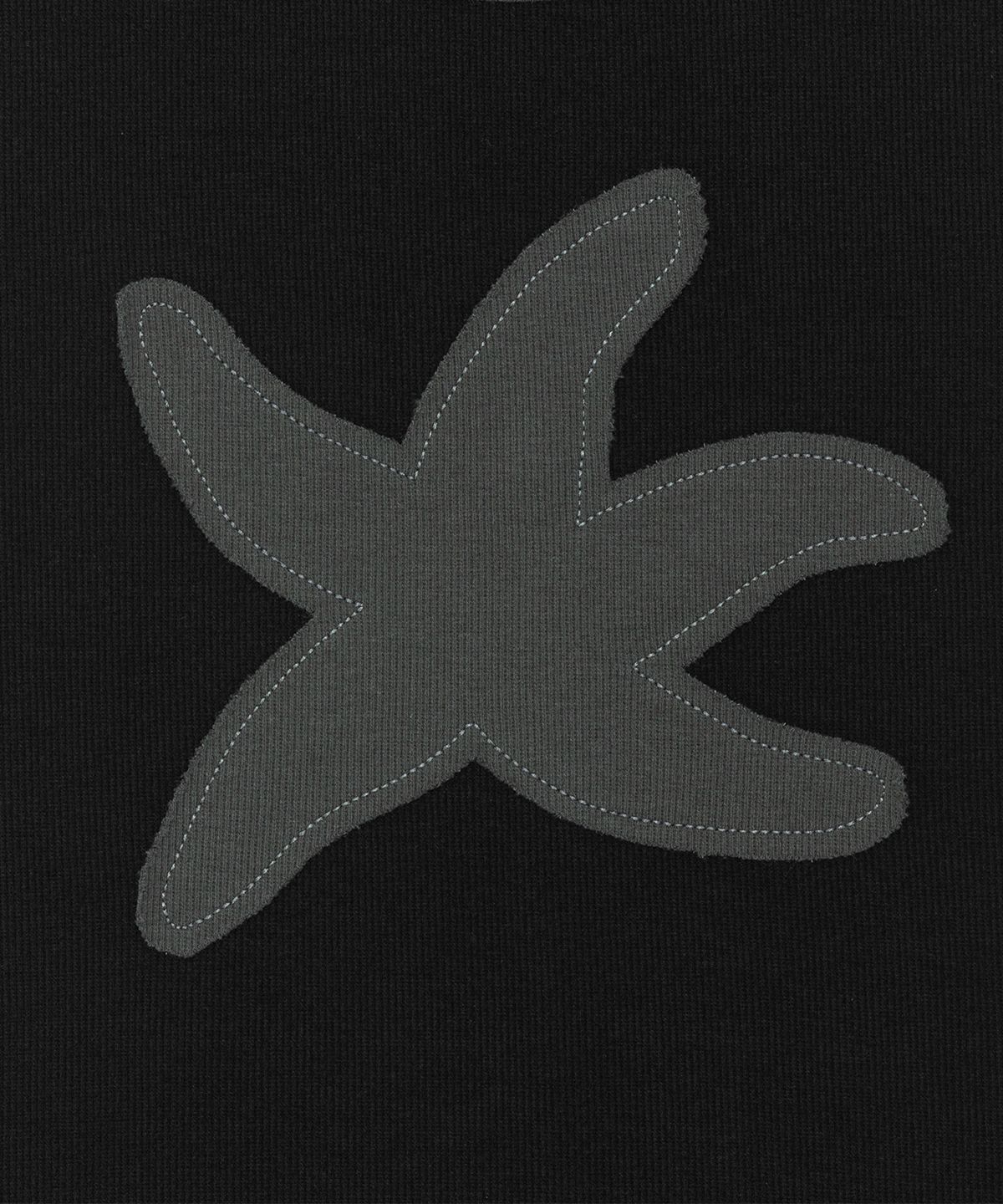 더콜디스트모먼트(THE COLDEST MOMENT) (w) TCM starfish ringer sleeveless T (black)