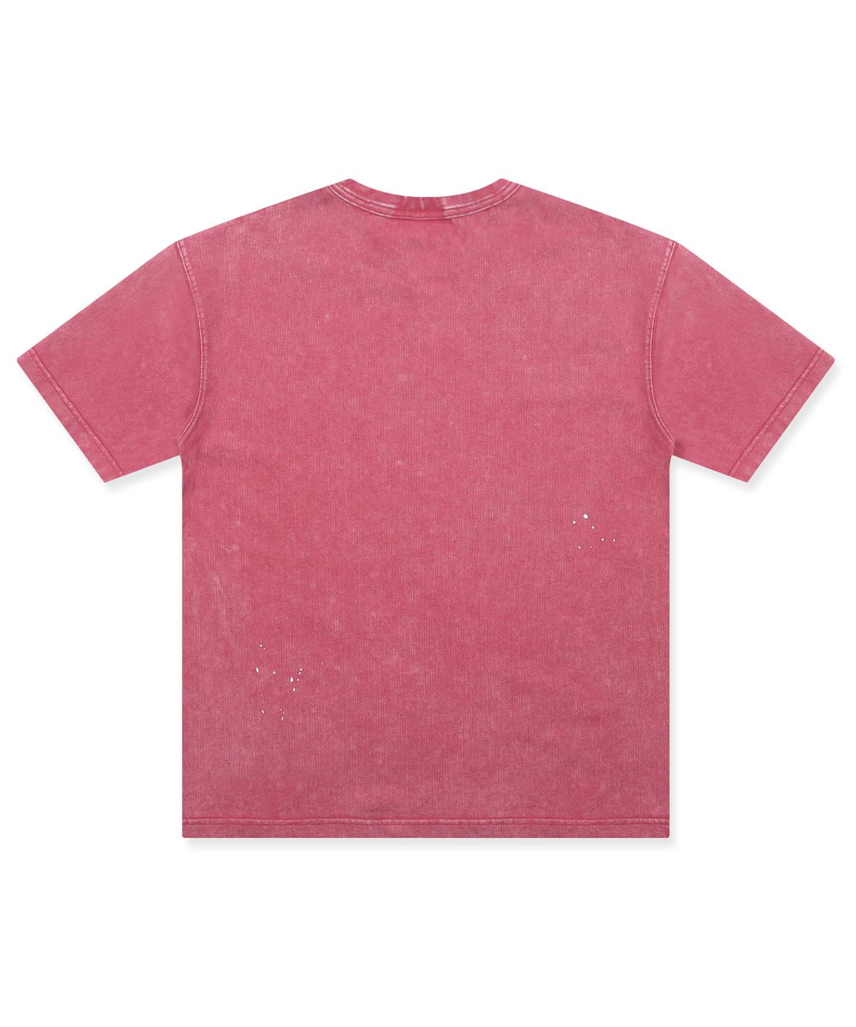 엑스톤즈(XTONZ) XF009 페이드 페인팅 워싱 티셔츠 (RED)