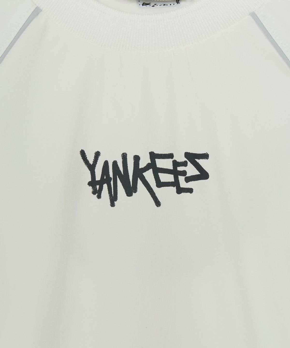 엠엘비 키즈(MLB KIDS) 스트릿 베이직 우븐 빅로고 아트웍 티셔츠 NY (White)