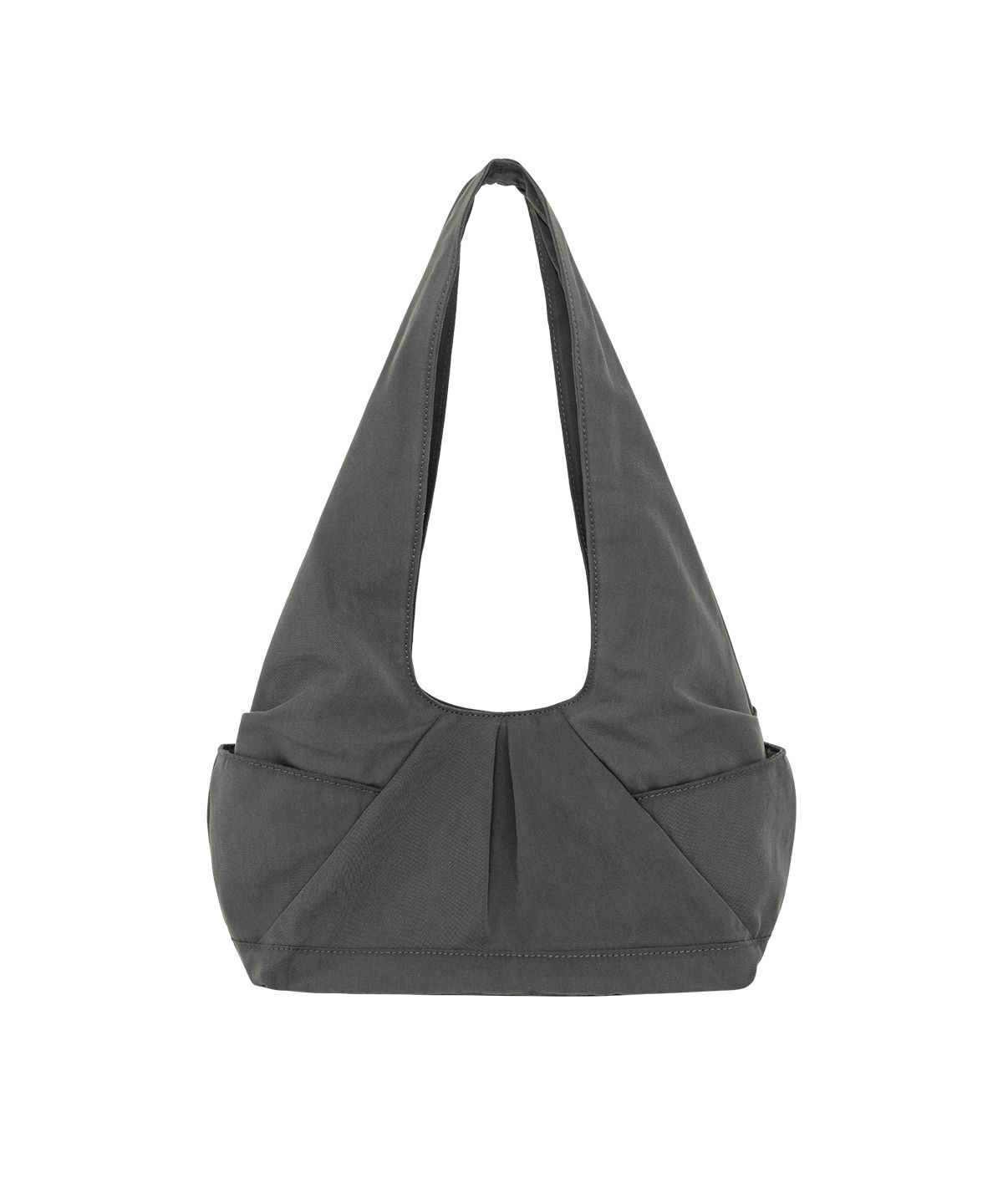 더콜디스트모먼트(THE COLDEST MOMENT) TCM pleated bag (charcoal)