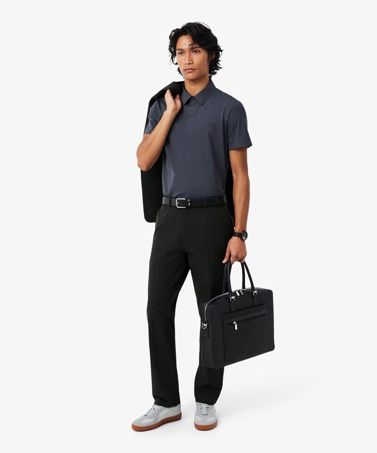 라코스테(LACOSTE) 남성 커뮤터 반팔 폴로 셔츠 DH5943-56G S5T
