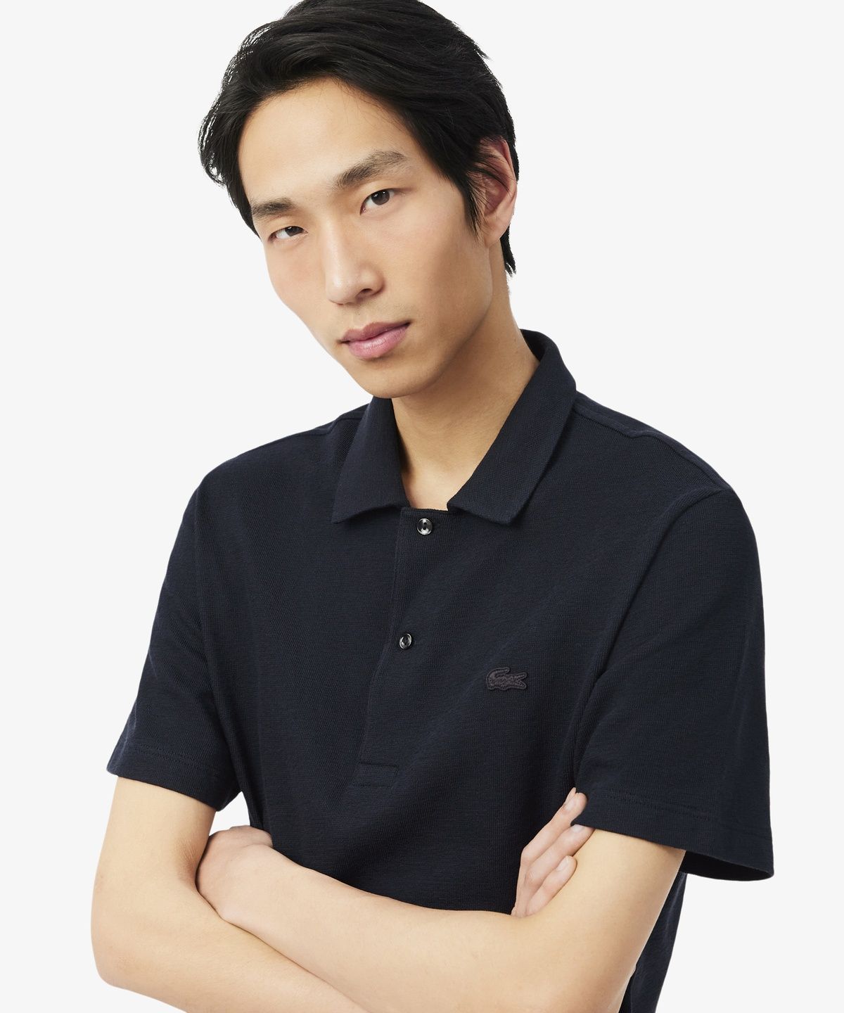 라코스테(LACOSTE) 남성 크레이프 반팔 폴로 셔츠 DH1969-56G 350