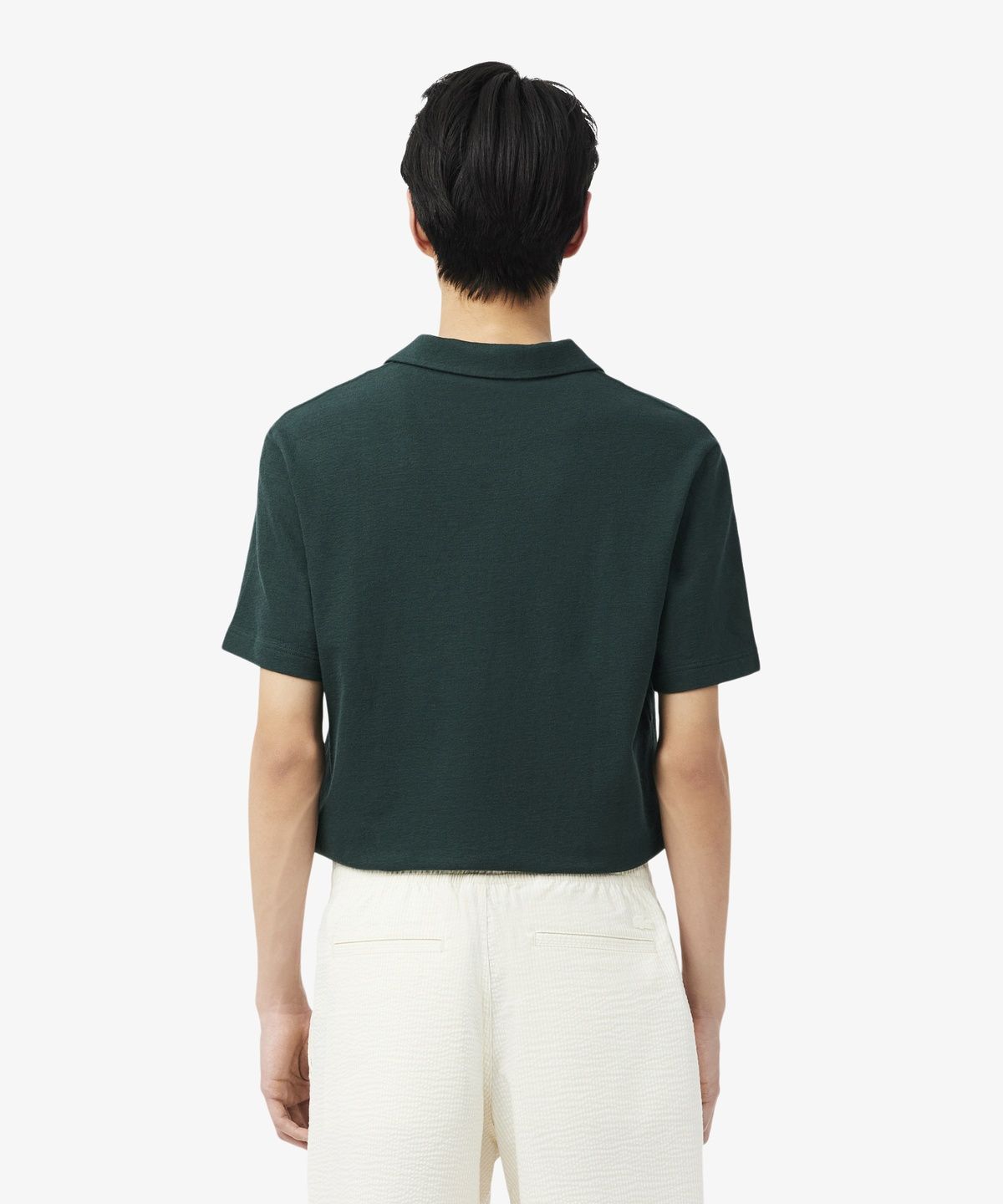 라코스테(LACOSTE) 남성 크레이프 반팔 폴로 셔츠 DH1969-56G AFK