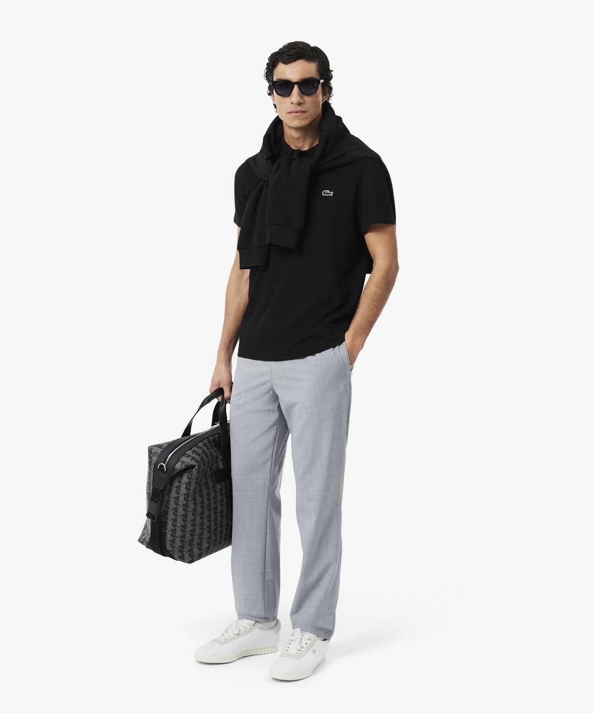 라코스테(LACOSTE) 남성 베이직 오토만 반팔 폴로 셔츠 DH8342-56G 031