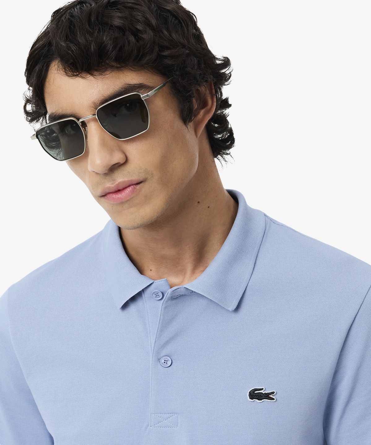 라코스테(LACOSTE) 남성 베이직 오토만 반팔 폴로 셔츠 DH8342-56G AEY