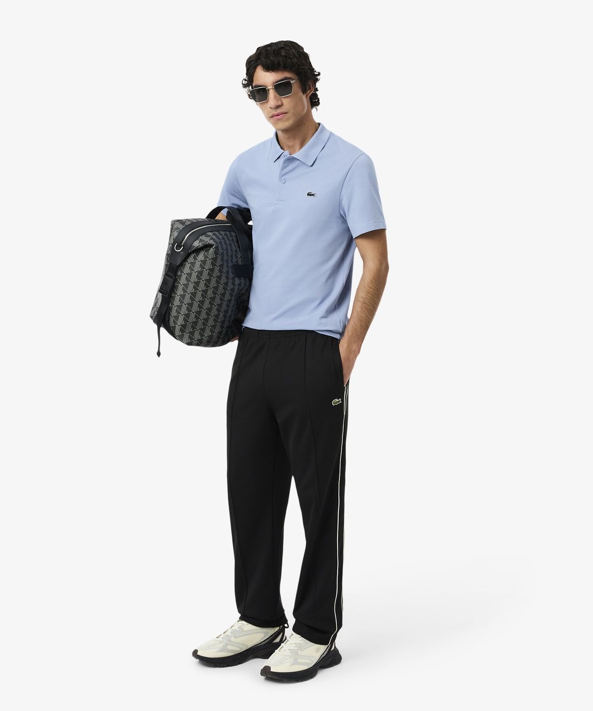라코스테(LACOSTE) 남성 베이직 오토만 반팔 폴로 셔츠 DH8342-56G AEY