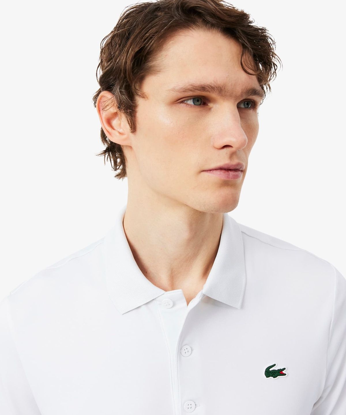 라코스테(LACOSTE) 남성 골프 퍼포먼스 베이직 반팔 폴로 셔츠 DH3189-56G 001