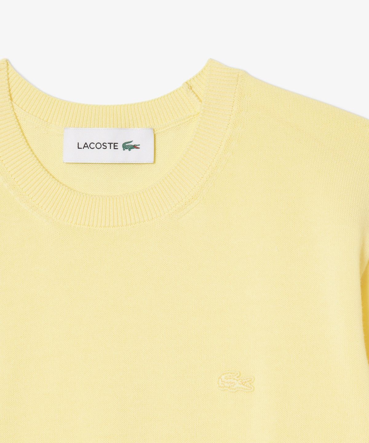 라코스테(LACOSTE) 여성 라이트 코튼 크루넥 스웨터 AF4145-56G 107