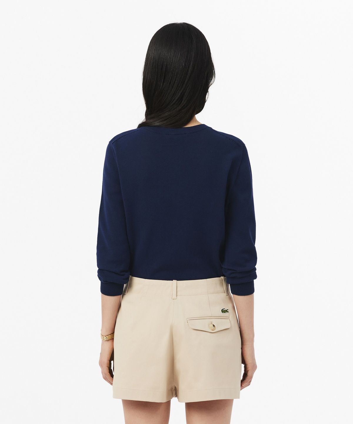 라코스테(LACOSTE) 여성 라이트 코튼 크루넥 가디건 AF5023-56G 166