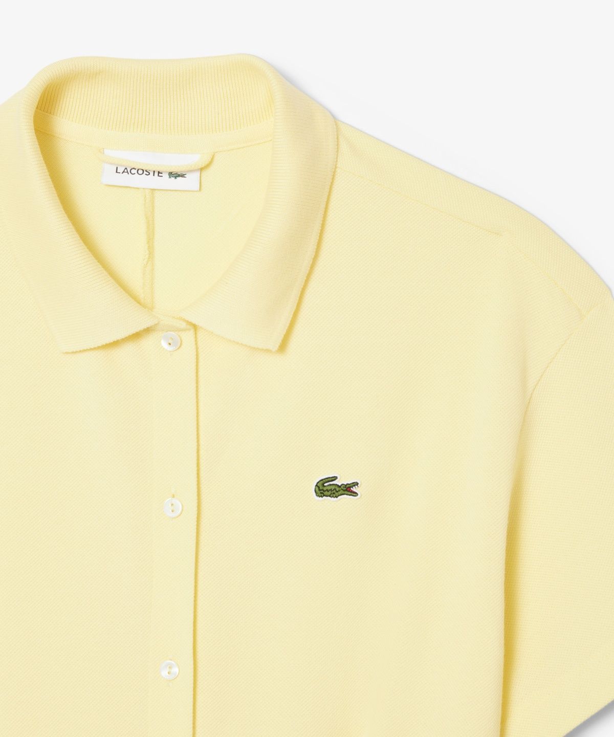 라코스테(LACOSTE) 여성 핏앤플레어 벨티드 폴로 드레스 EF9621-56G 107