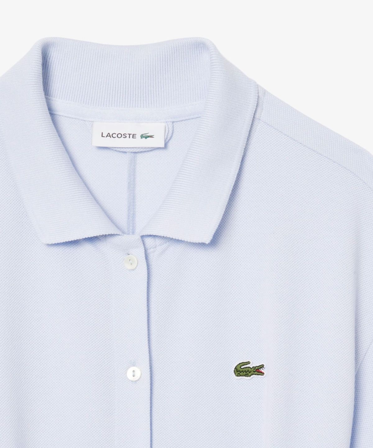 라코스테(LACOSTE) 여성 핏앤플레어 벨티드 폴로 드레스 EF9621-56G J2G
