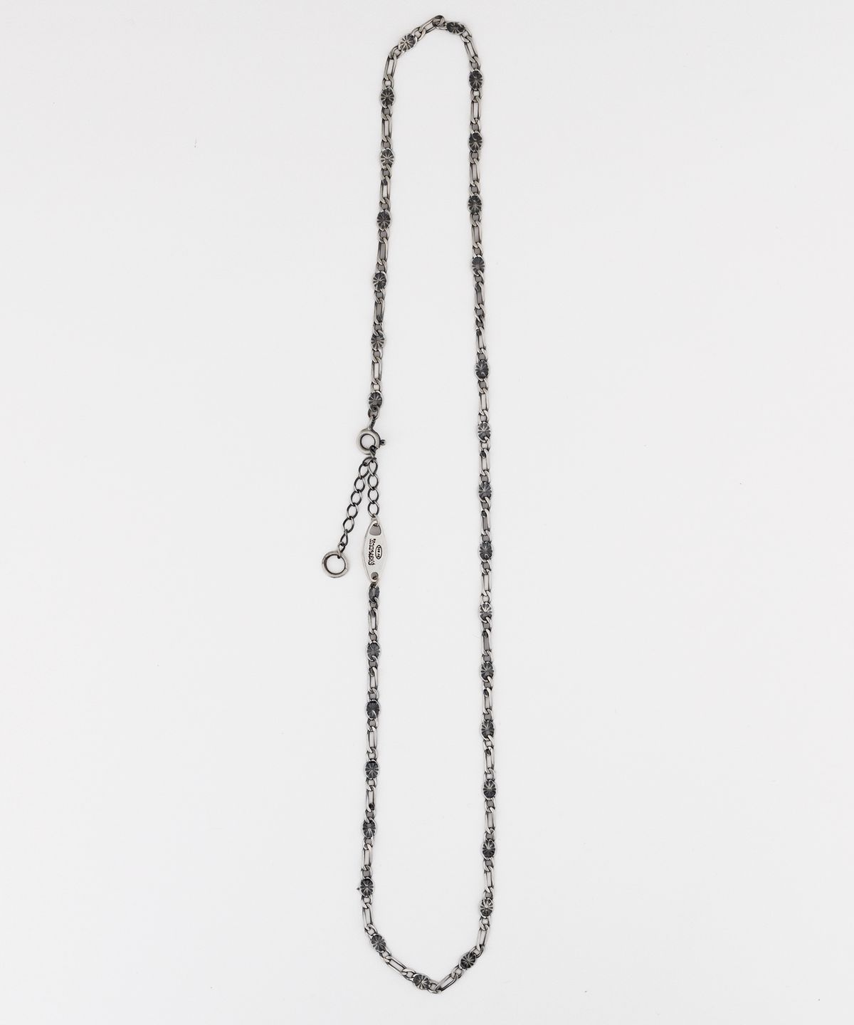 그레이노이즈(GRAYNOISE) Hizashi chain necklace (925 silver)