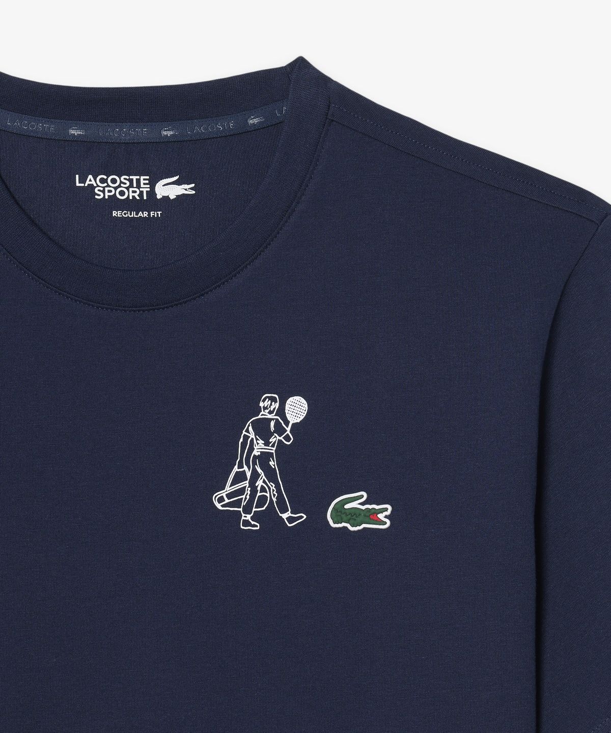 라코스테(LACOSTE) 남성 테니스 헤리티지 그래픽 반팔 티셔츠 TH0147-56G 166