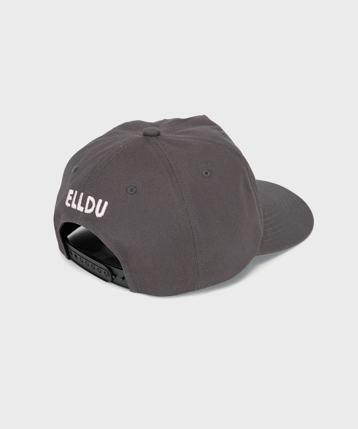 엘두(ELLDU) 웨이버 체인 스티치 캡 차콜
