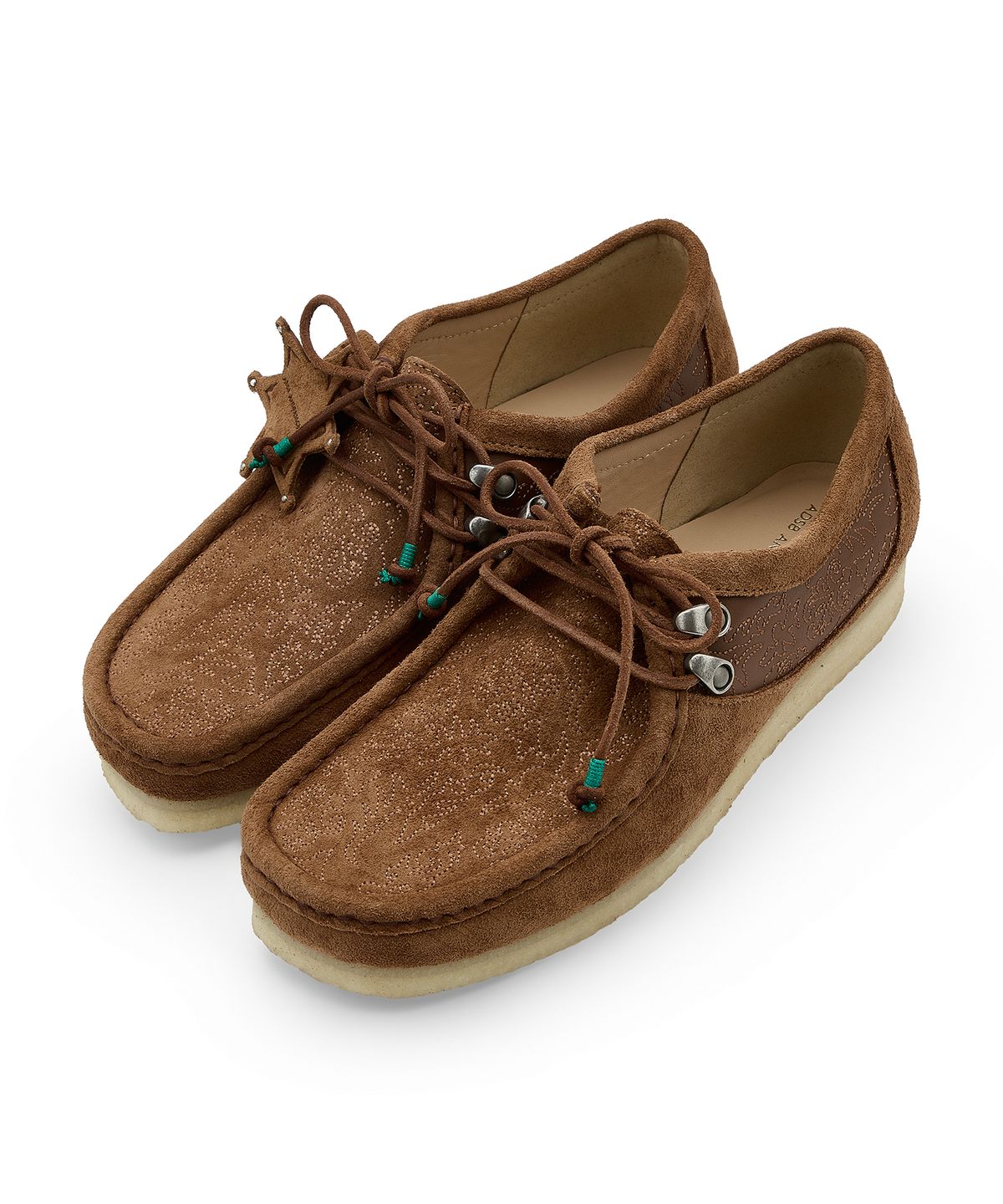 클락스 오리지널스(CLARKS ORIGINALS) [Clarks Originals x ADSB] 왈라비 엠브로이더리 - 탠 / AAA531UTAN