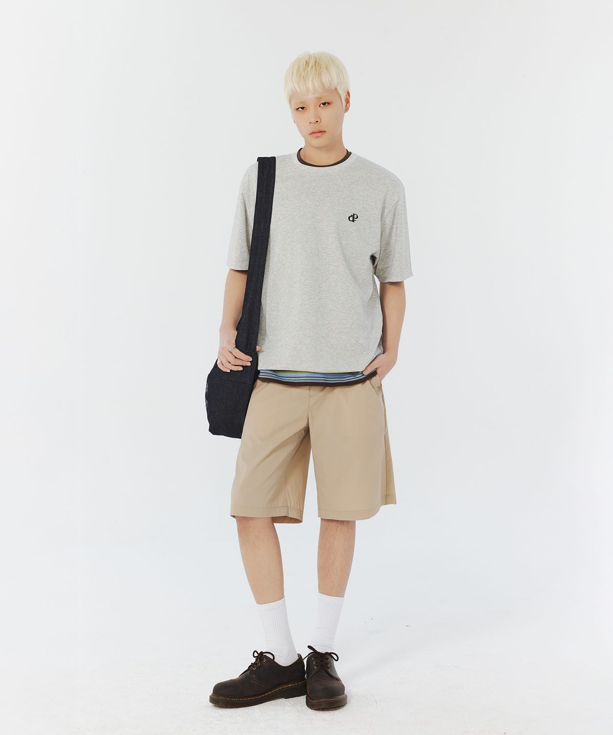 플랙(PLAC) 캔버스 메일 백 2colors