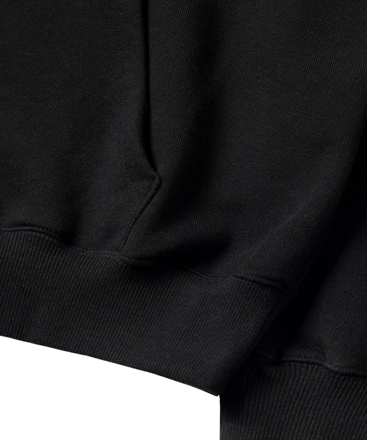 르렌느(LERENNE) Authentic Over Hoodie - Black