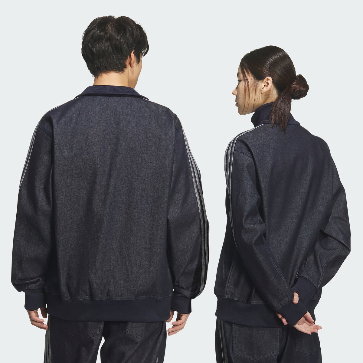 아디다스(ADIDAS) 데님 파이어버드 트랙탑 ATMOS - 인디고데님 / KS2229