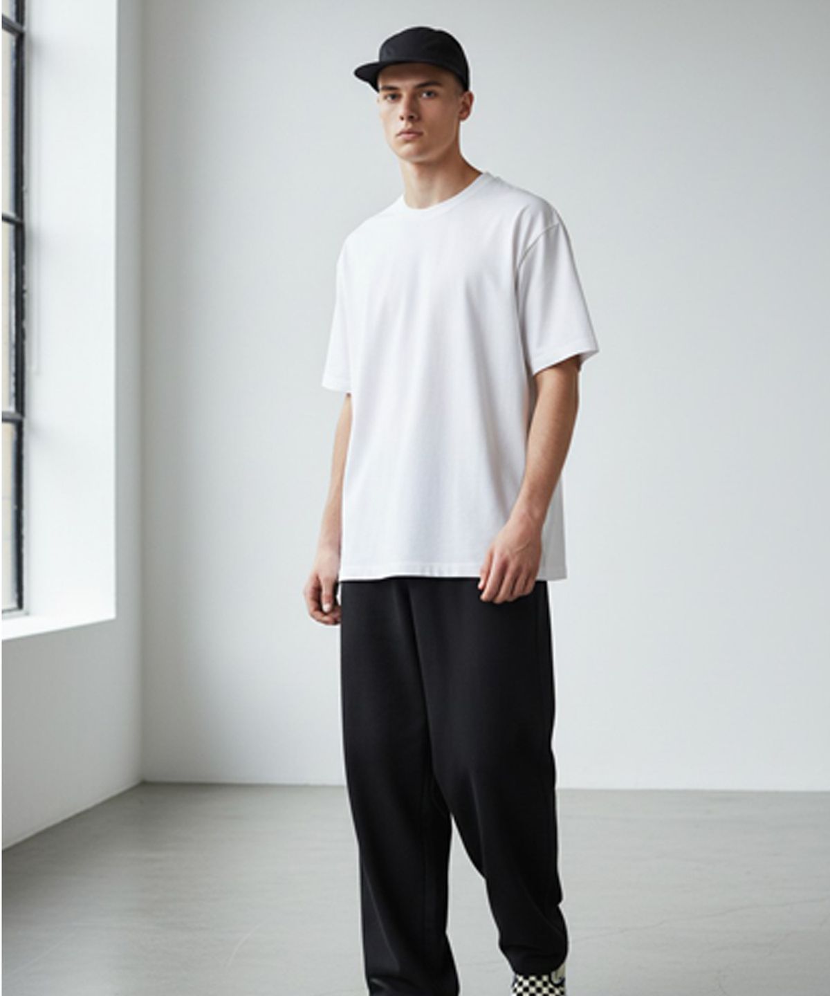 유니버셜 케미스트리(UNIVERSAL CHEMISTRY) Muji Poly Black Campcap 캠프캡
