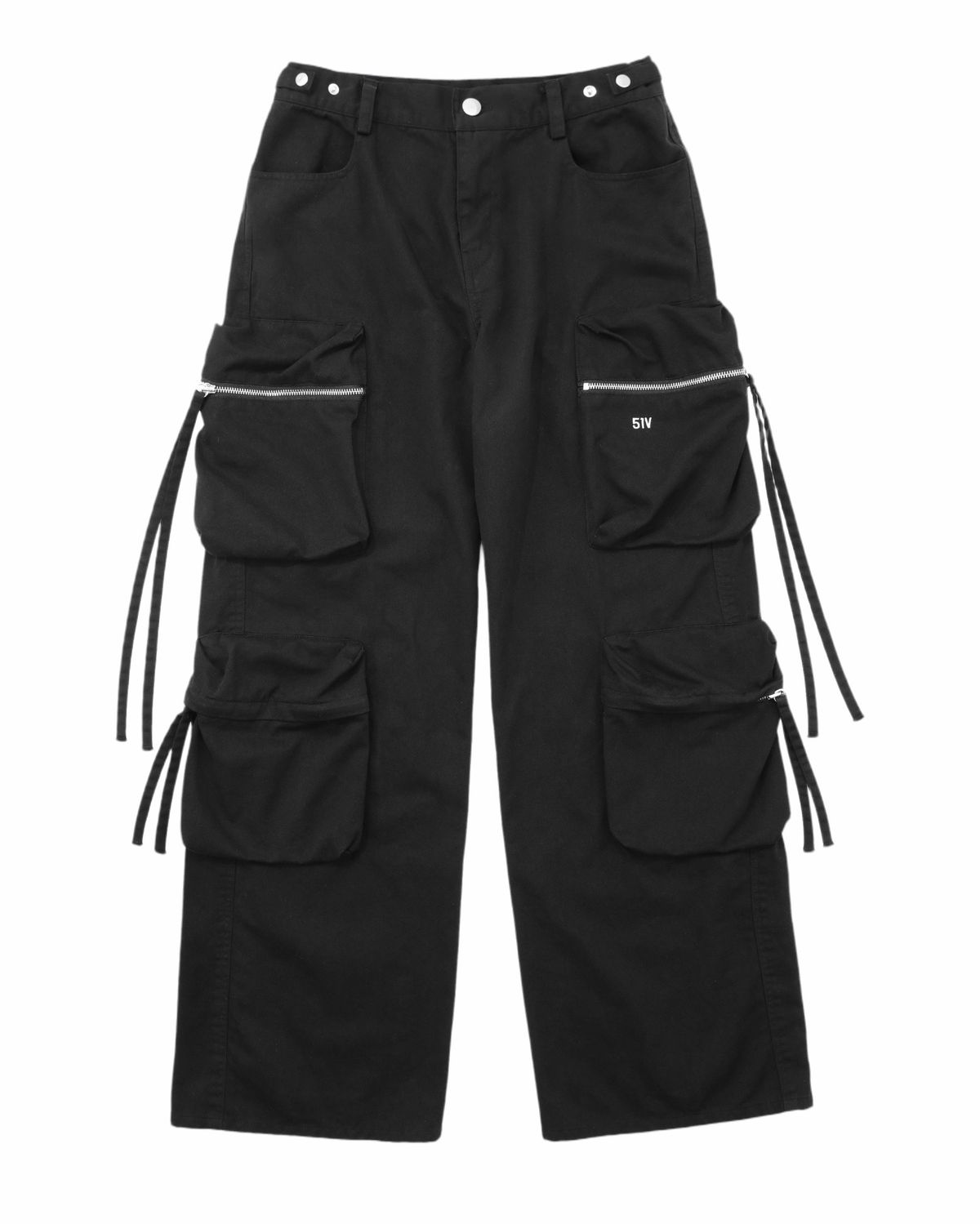 511비전(511VISION) 51V WASHED CARGO PANTS , BLACK