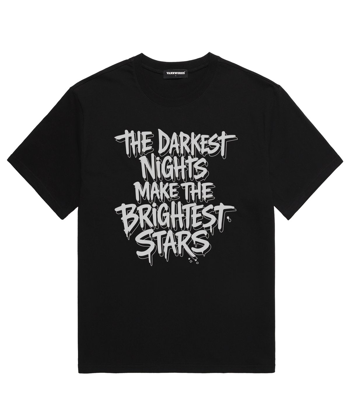 밴웍스(VANNWORKS) DARKEST NIGHT 반팔 티셔츠 (VS0223) 블랙