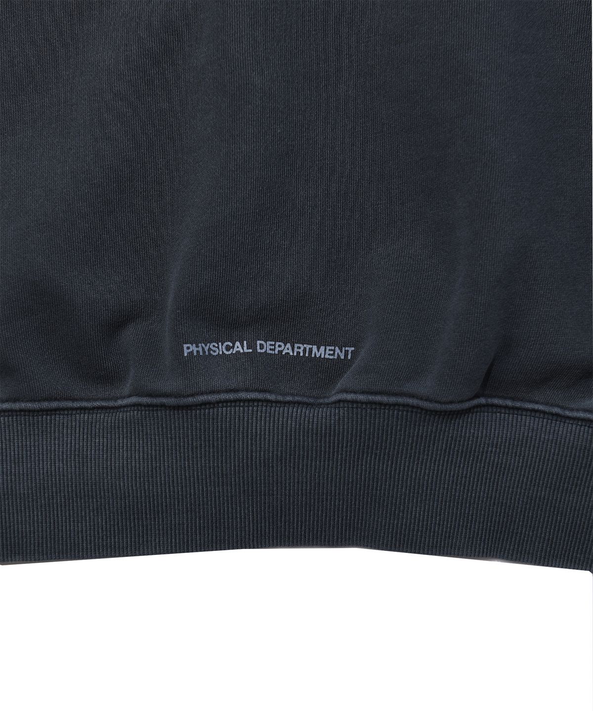 핍스 모터사이클(PHYPS MOTORCYCLE) Pigment Hoodie Zip-Up Navy