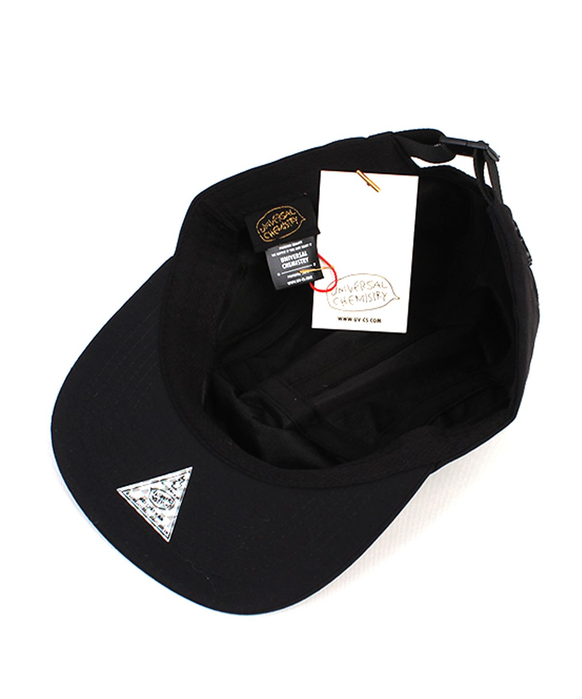 유니버셜 케미스트리(UNIVERSAL CHEMISTRY) Big Size Muji Poly Black Campcap 캠프캡