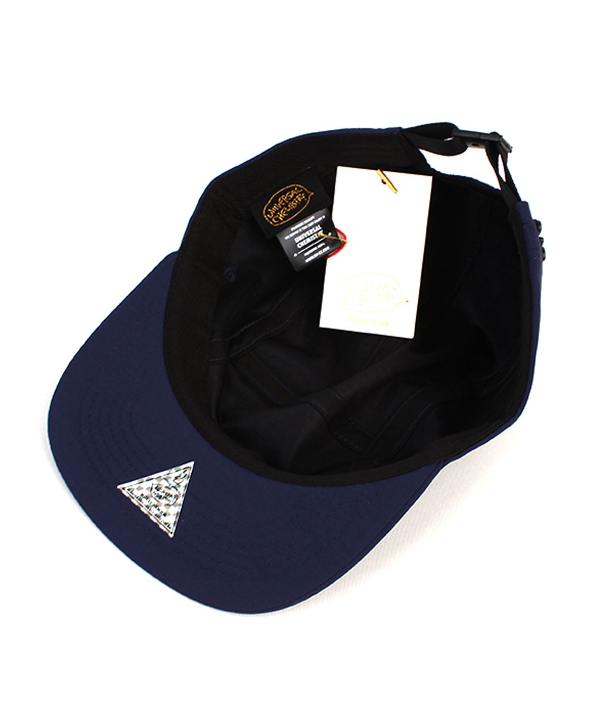 유니버셜 케미스트리(UNIVERSAL CHEMISTRY) Big Size Muji Poly Navy Campcap 캠프캡
