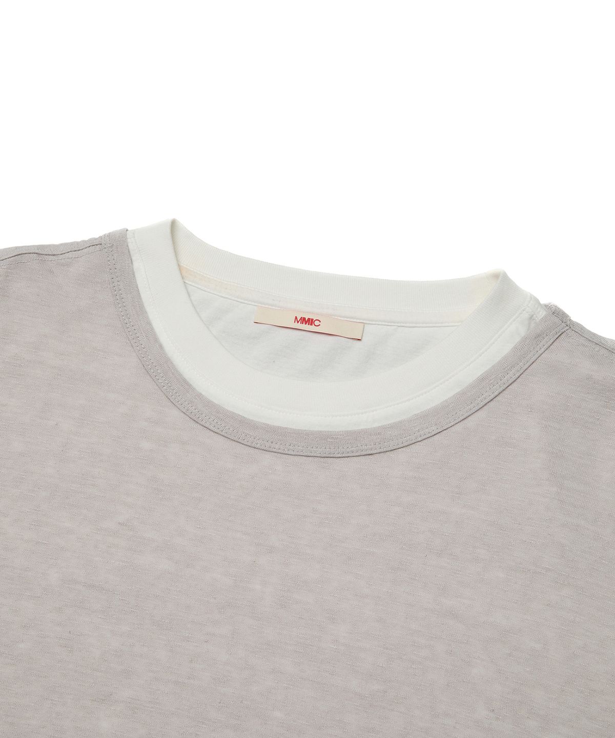 엠엠아이씨(MMIC) OVERLAY LONGSLEEVE (GRAY)
