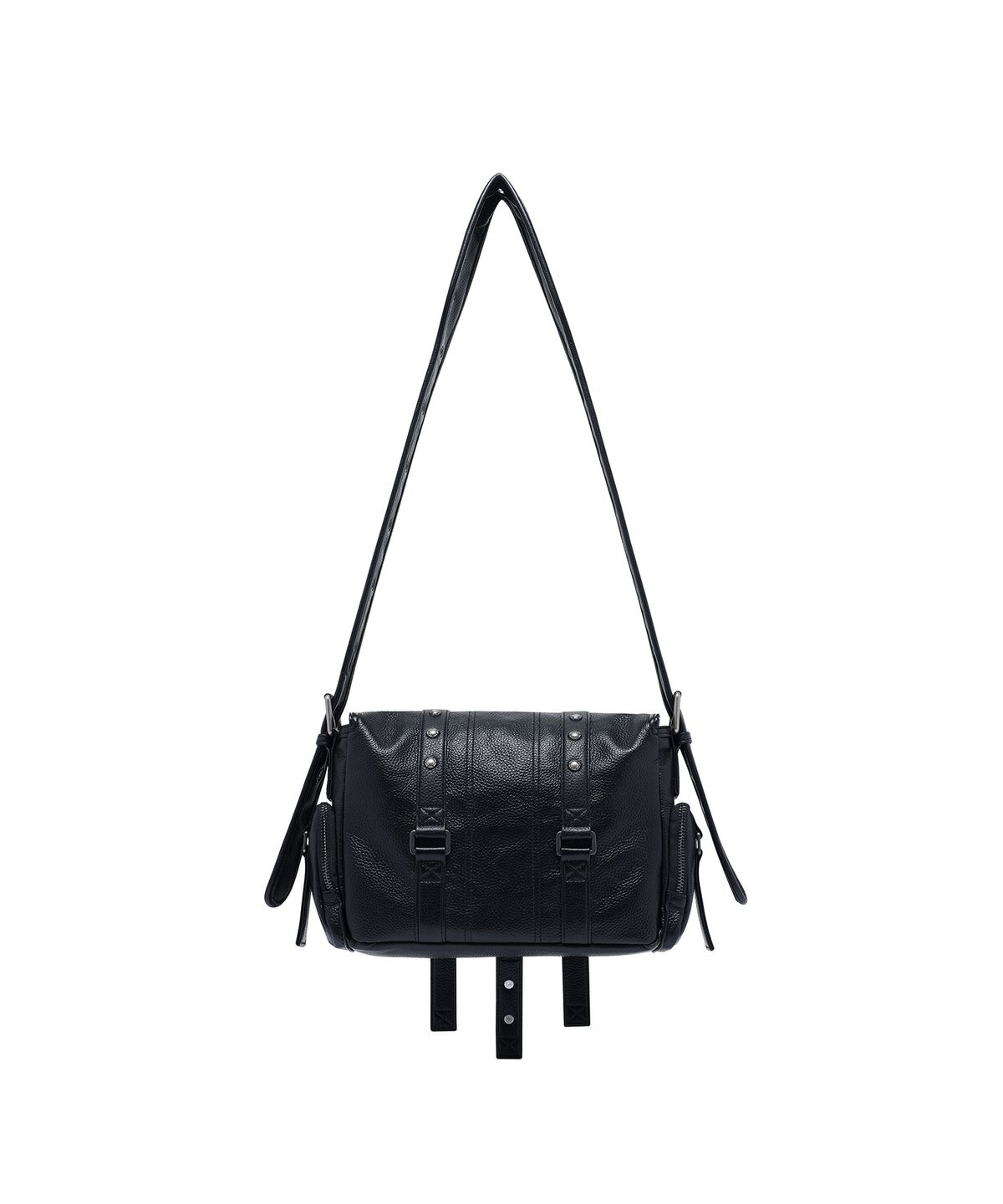 오퍼스 0012(OPUS 0012) Op. 10 VLAD STUDDED CROSS BAG BLACK