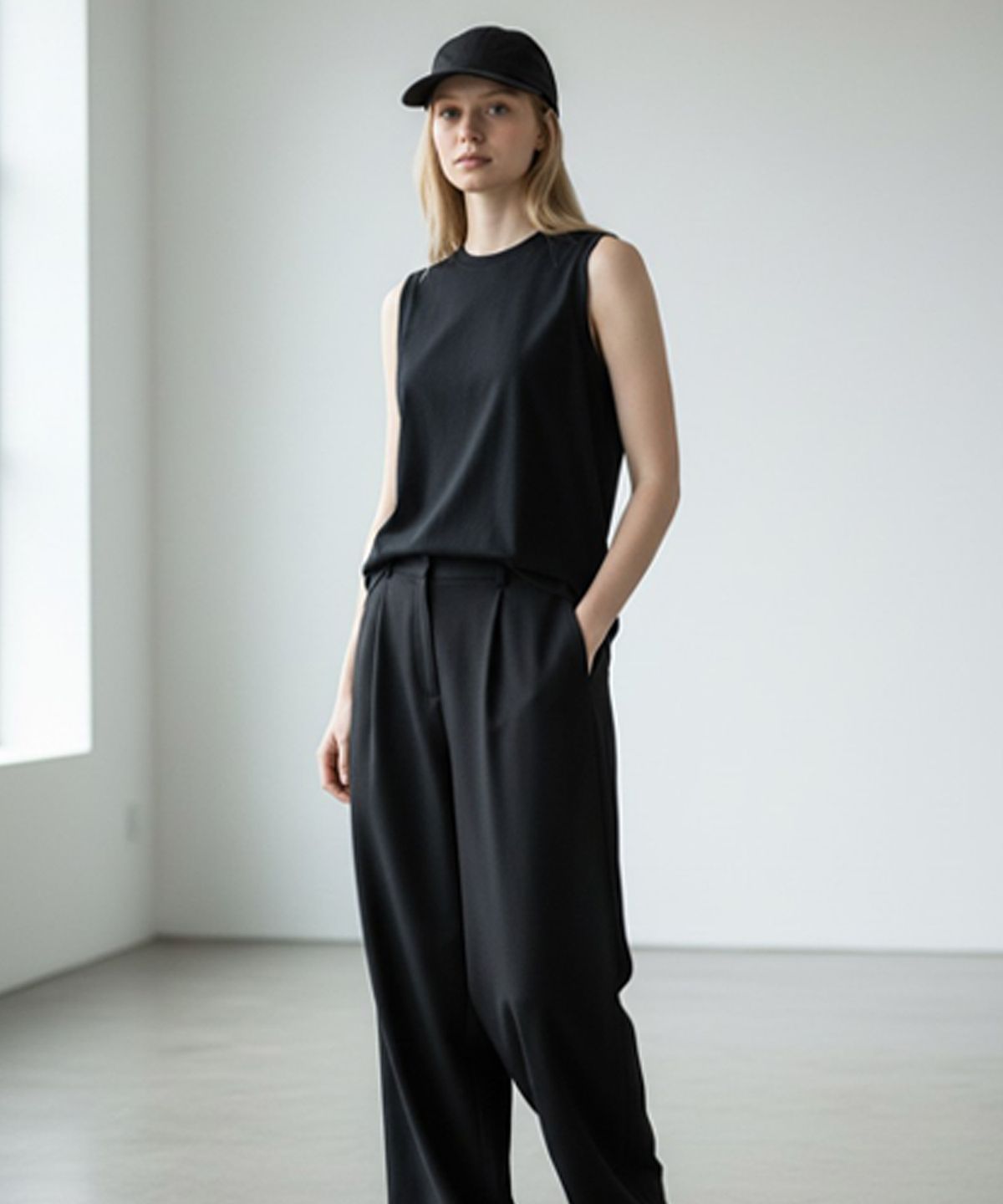 유니버셜 케미스트리(UNIVERSAL CHEMISTRY) Big Size Muji Poly Gray Campcap 캠프캡