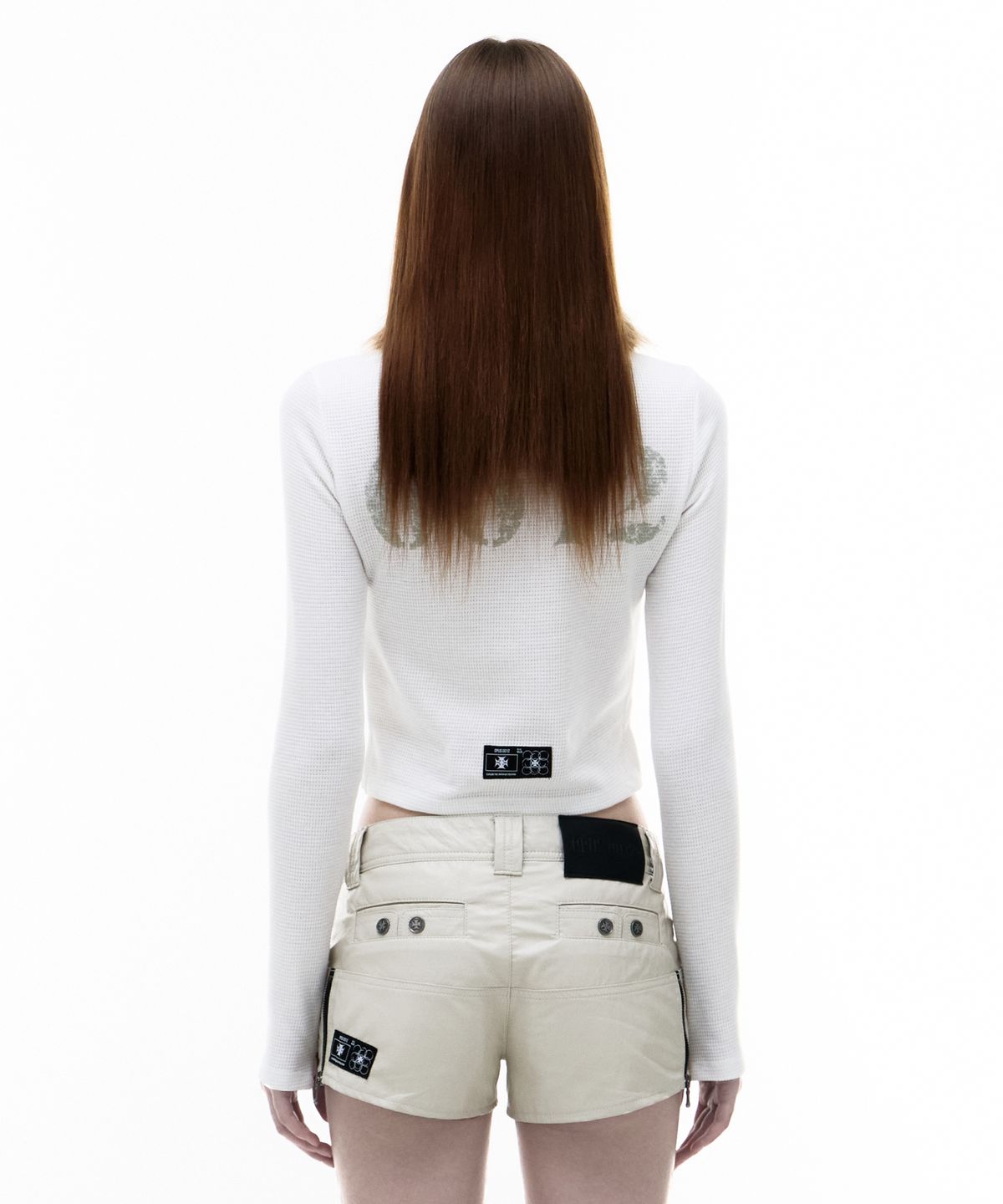 오퍼스 0012(OPUS 0012) Op. 07 FAUX BLAIR COLLAR LONG SLEEVE WHITE