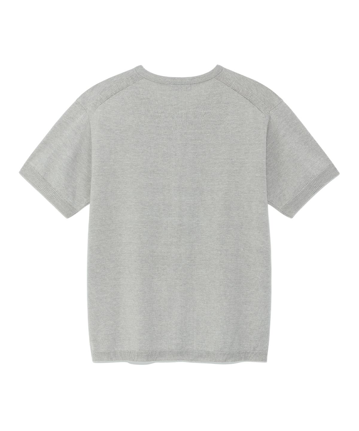 더콜디스트모먼트(THE COLDEST MOMENT) TCM button half knit cardigan (grey)
