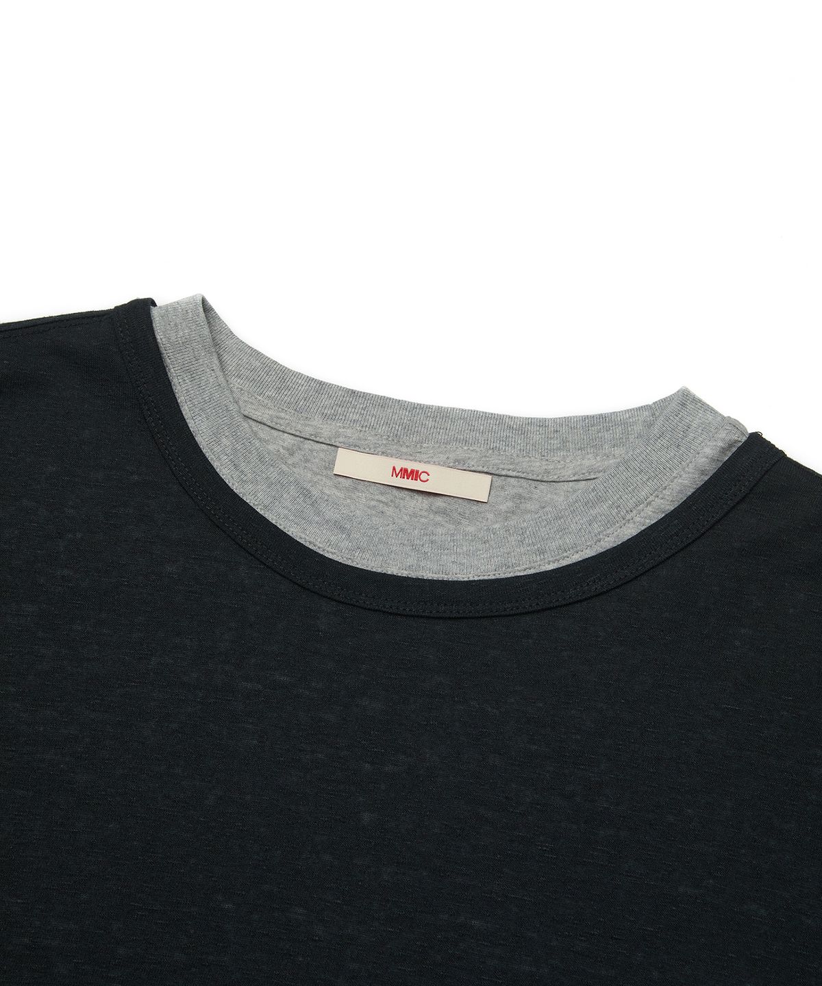 엠엠아이씨(MMIC) OVERLAY LONGSLEEVE (BLACK)