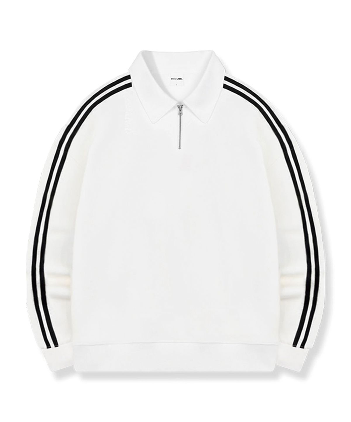 베이직라벨(BASIC LABEL) Koa Oversized fit track collar half zip-up sweatshirt 2 Color [BLBM_6001]