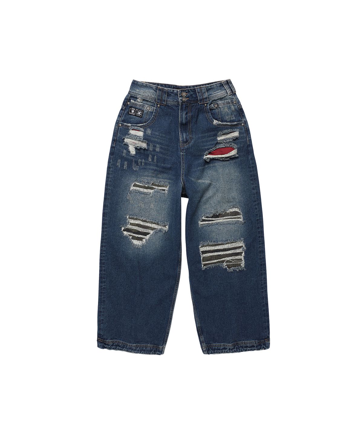 오퍼스 0012(OPUS 0012) Op. 09 SCARFACE DENIM PANTS INDIGO