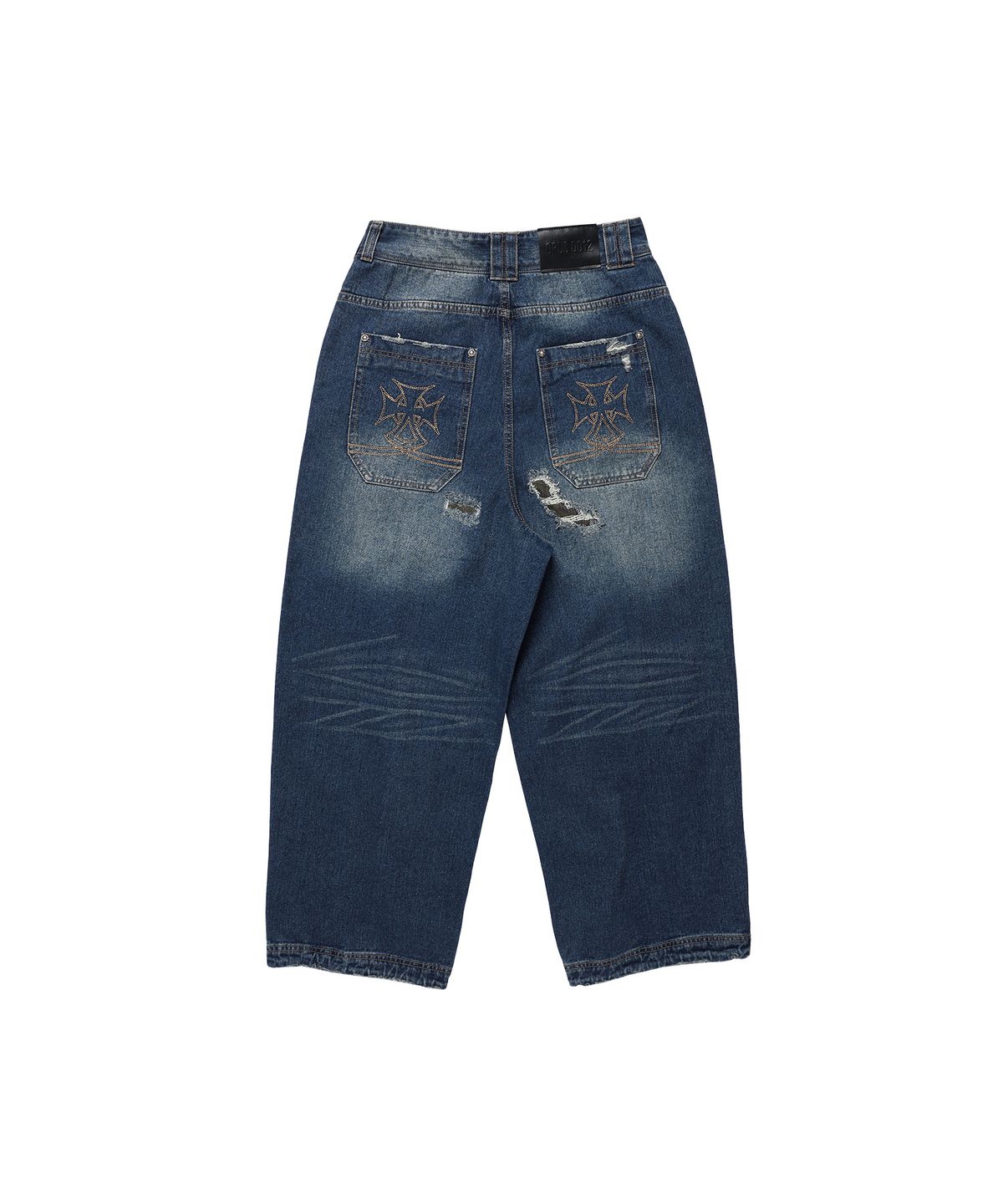 오퍼스 0012(OPUS 0012) Op. 09 SCARFACE DENIM PANTS INDIGO