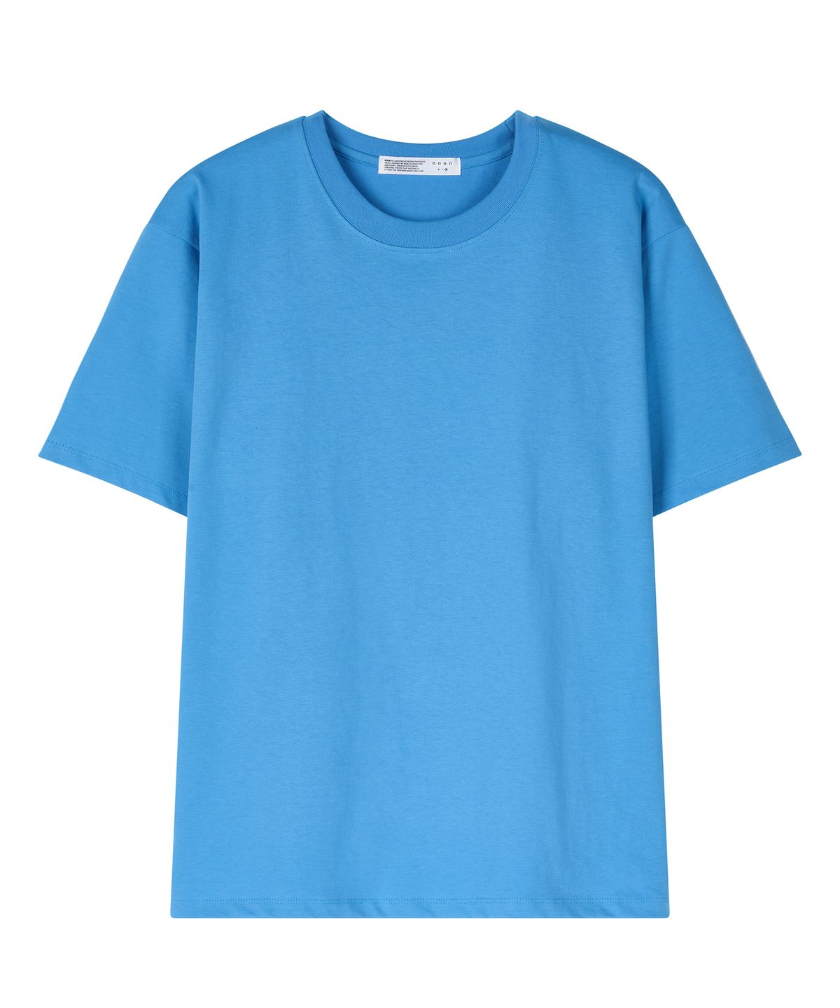 노운(NOUN) soft round t-shirts (blue)