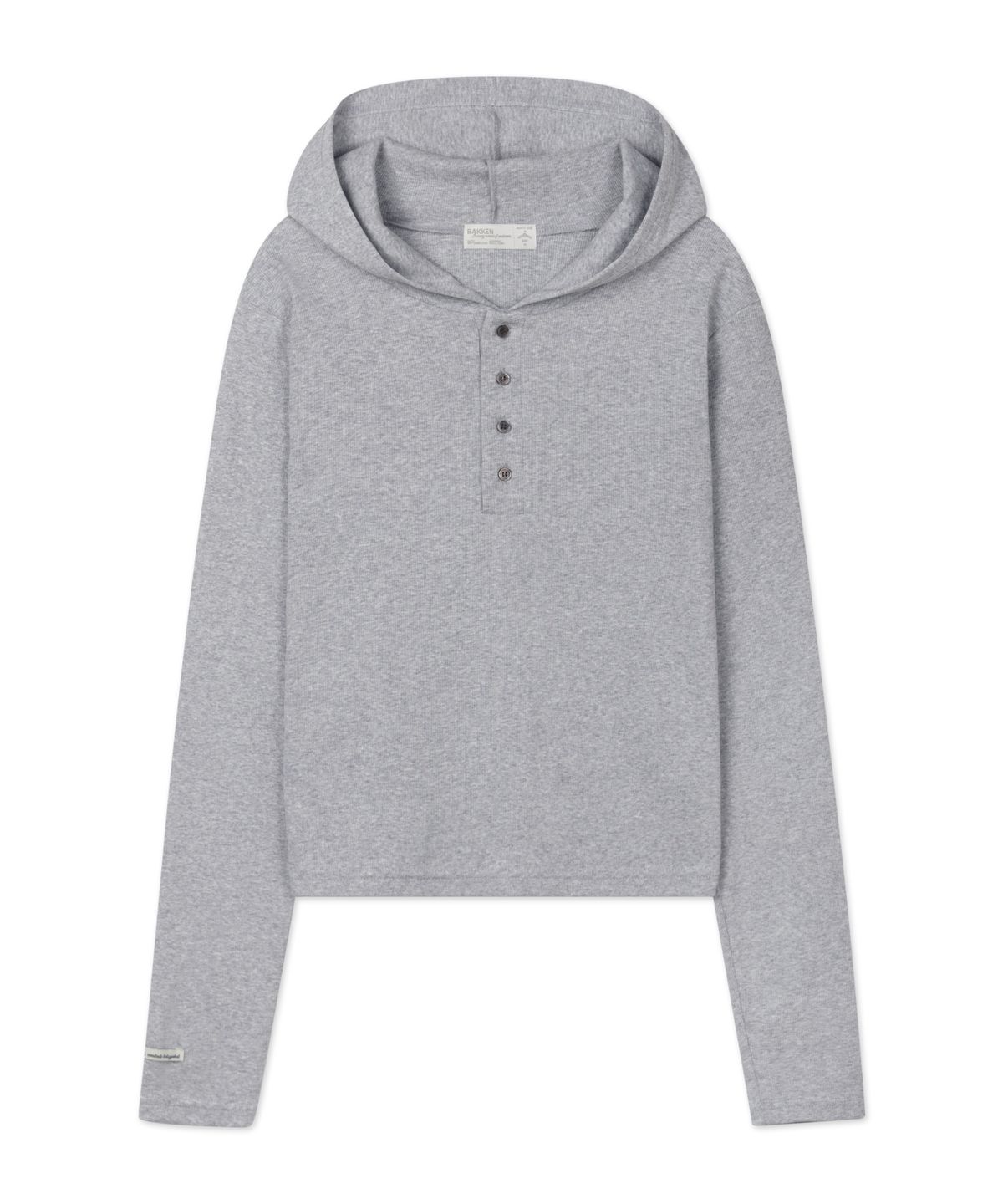 바켄(BAKKEN) 데일리 무지 헨리넥 후드티 BK4304 (3COLOR)