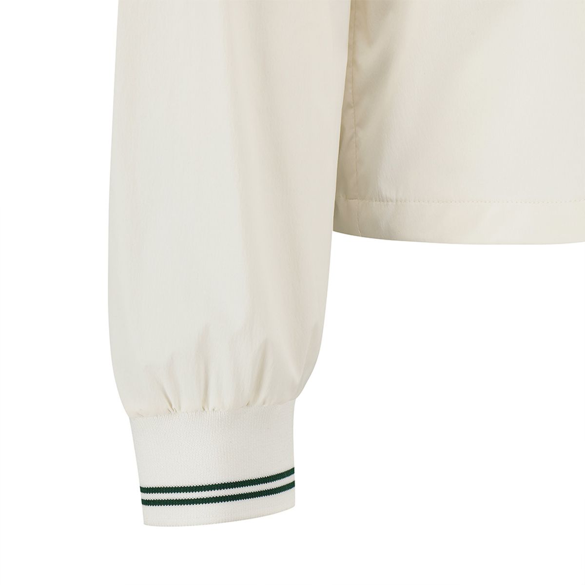 말본 골프(MALBON GOLF) 여성 컬러 포인트 스타디움 자켓 CREAM (WOMAN)