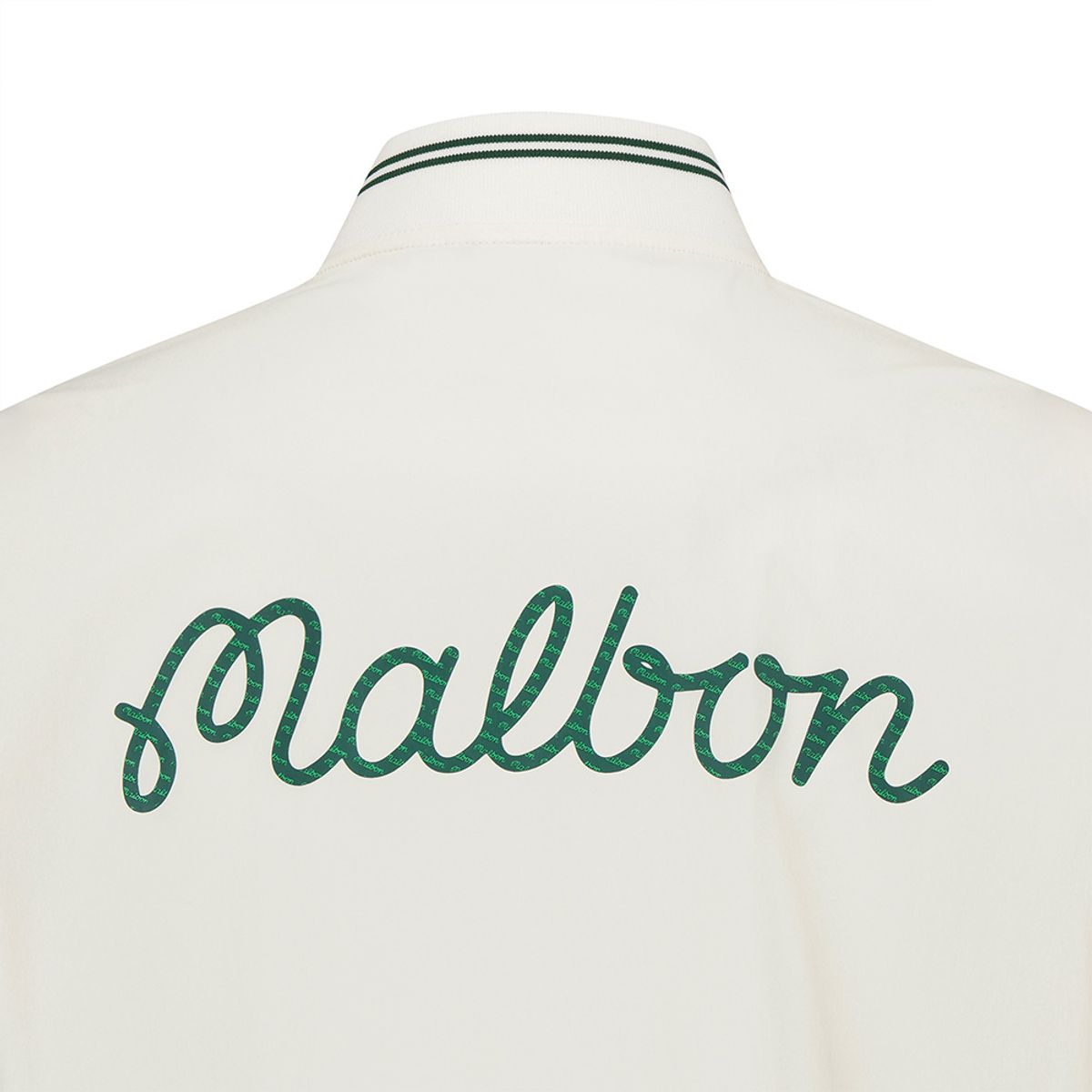 말본 골프(MALBON GOLF) 여성 컬러 포인트 스타디움 자켓 CREAM (WOMAN)