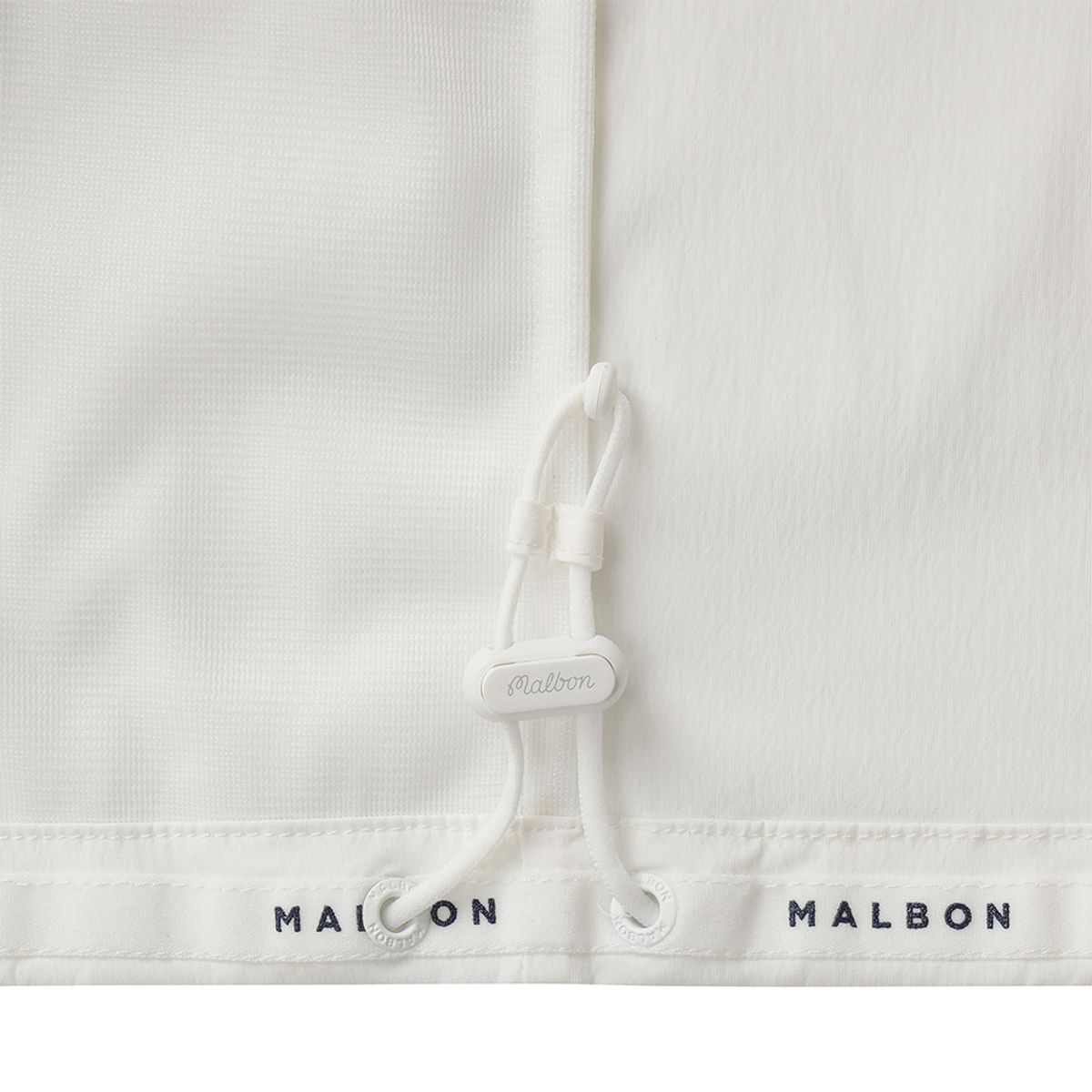 말본 골프(MALBON GOLF) 여성 컬러 포인트 스타디움 자켓 WHITE (WOMAN)