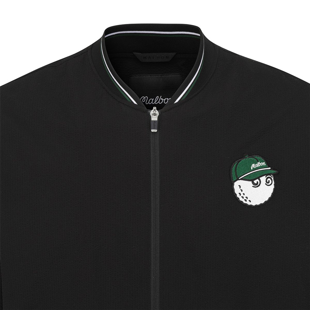 말본 골프(MALBON GOLF) 시어서커 자켓 BLACK (MAN)