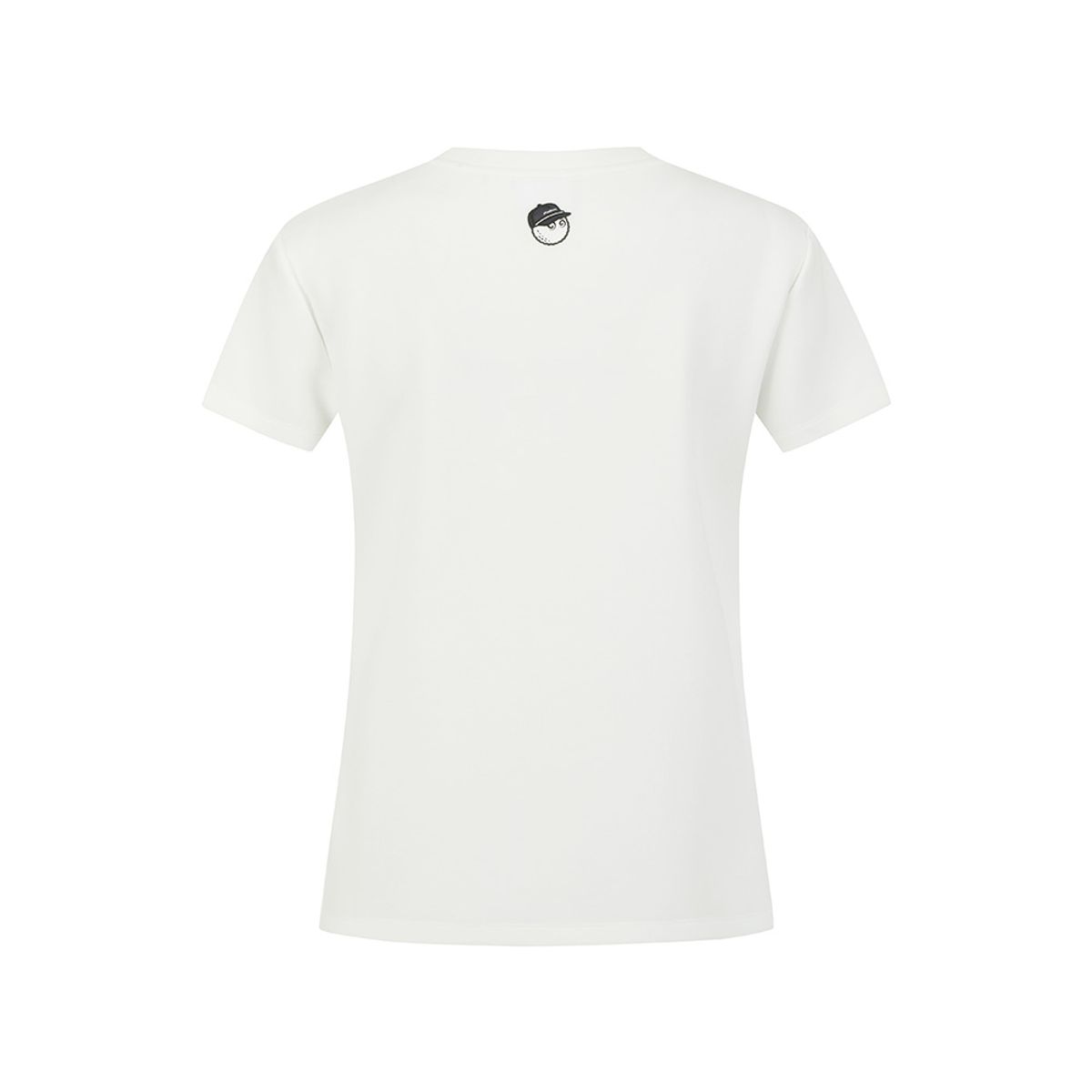 말본 골프(MALBON GOLF) 소프트 슬림 라운드 티셔츠 WHITE (WOMAN)