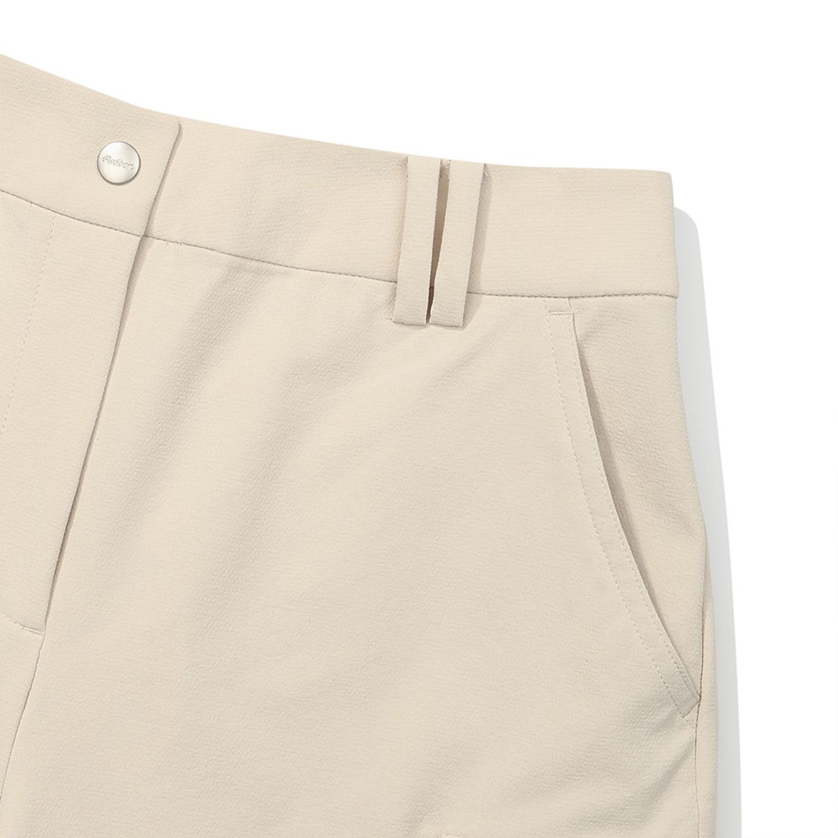 말본 골프(MALBON GOLF) 우븐 카고 쇼츠 BEIGE (WOMAN)