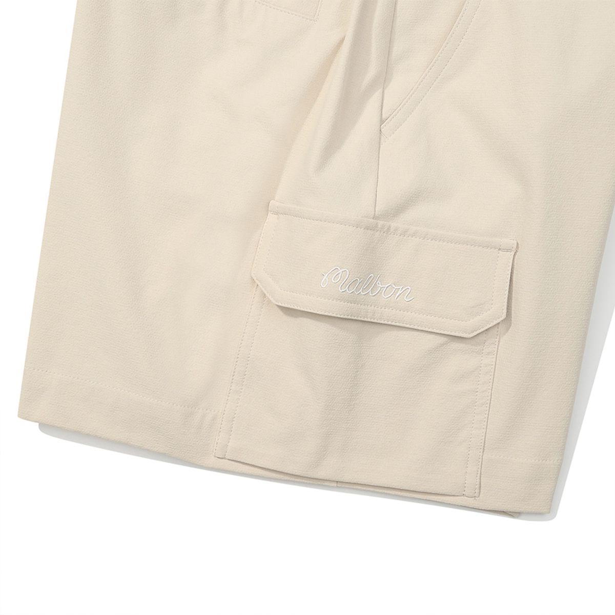말본 골프(MALBON GOLF) 우븐 카고 쇼츠 BEIGE (WOMAN)
