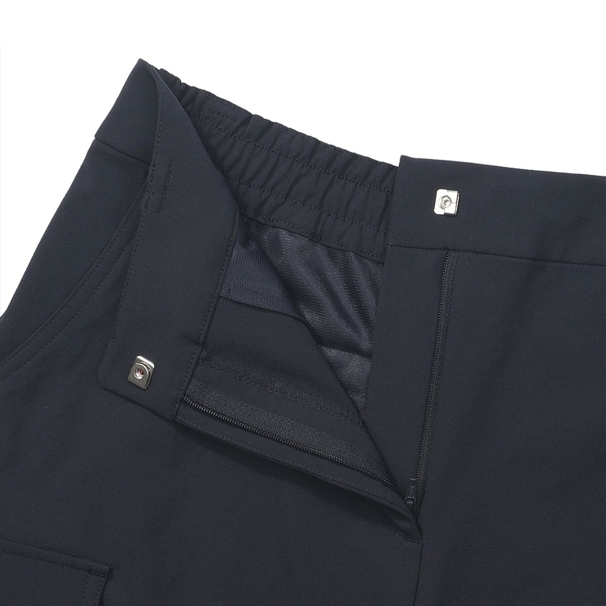 말본 골프(MALBON GOLF) 우븐 카고 쇼츠 NAVY (WOMAN)